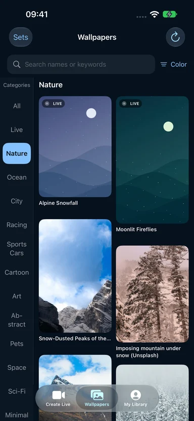 Shiguang Live — Find a color. Find a feeling.