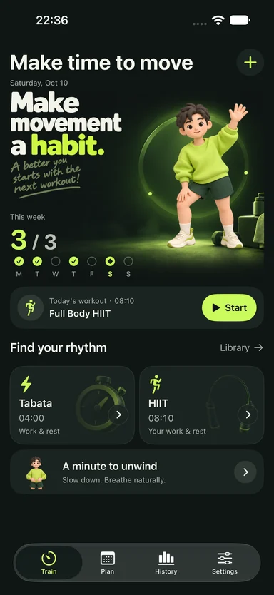 Workout Timer — Your starting point